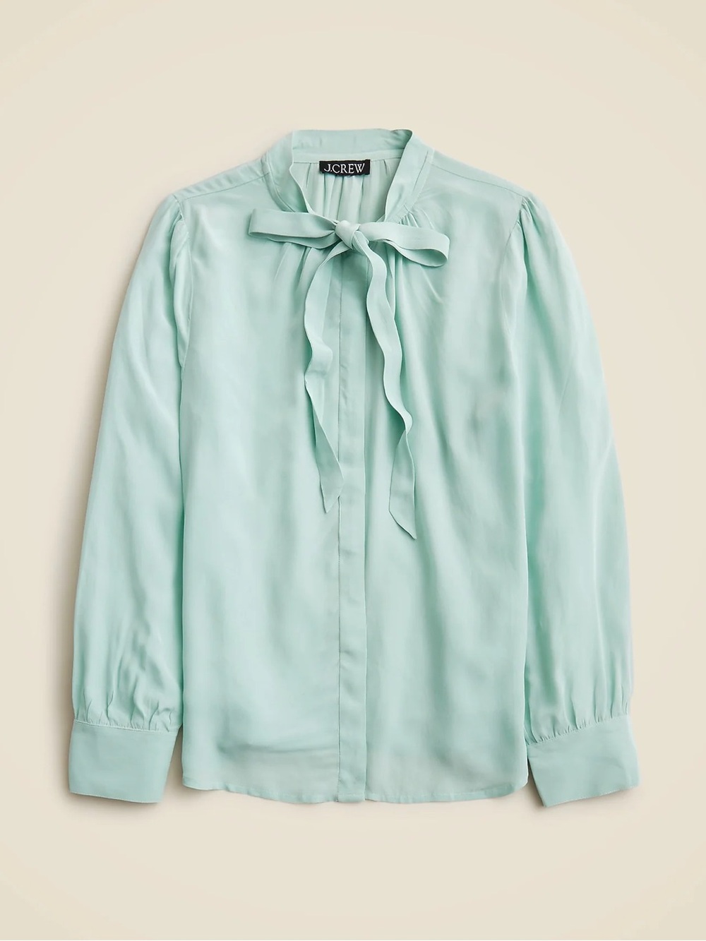 J. CREW Crepe de Chine Blouse